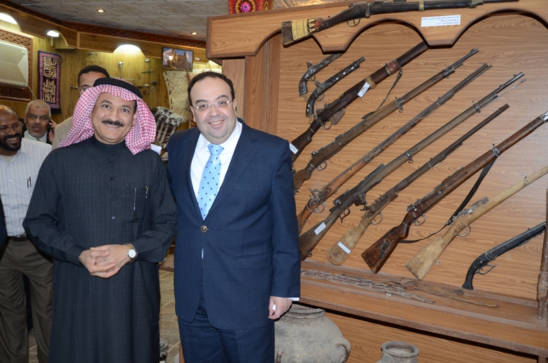 زيارة السفير المصري